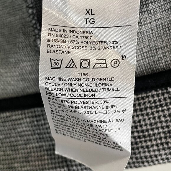 NEW $120 Banana Republic Womens XL Collarless One Button Blazer Stretch Jacket - Picture 9 of 12